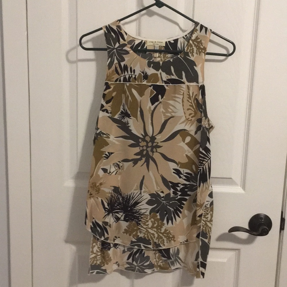 Rag & Bone Silk Top Size Small